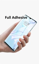 Full Glue Film Cover For Huawei P30pro Mate20 pro Full Adhesive On Whole Screen Protector Tempered Glass Curved Edge Film 9D 2024 - buy cheap