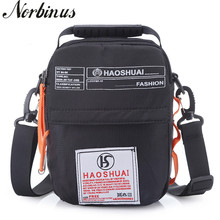 Нейлоновые мужские сумки через плечо Norbinus, вместительная сумка-мессенджер с ручками сверху, повседневные маленькие дорожные поясные мешки 2024 - купить недорого
