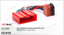 Jstmax Car ISO Radio fio adaptador para MAZDA 2001 + Stereo cabo de cabo conector Adapter adaptador frete grátis 2024 - compre barato