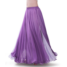 Falda de danza del vientre, trajes profesionales de danza del vientre, disfraz de actuación para niñas, faldas inferiores, ropa de baile, D-0703 2024 - compra barato