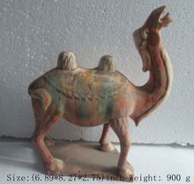 Elaborate Ancient Chinese ceramic antique imitation tang sancai camel statue 2024 - buy cheap