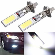 High Quality 2x H1 12V 10W H1 COB LED Car Fog Light Bulbs 6000K LED Auto Car Driving Lamp H1 Running Lights For Auto 2024 - buy cheap