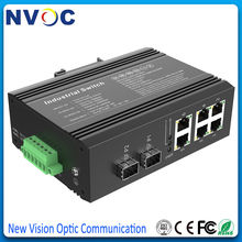 100M 2 SFP SLot+10/100M 6Port RJ45 Unmanaged Industrial Fiber Media Converter,100M Unmanaged Industrial Ethernet Switch 2024 - buy cheap