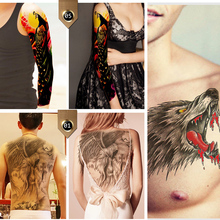 Водостойкая временная татуировка стикер тату бумага боди-арт Женская временная татуировка мужчины 2024 - купить недорого