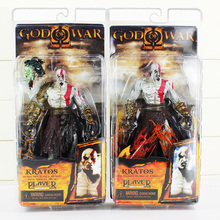 NECA-figura DE ACCIÓN DE Kratos de GOD WAR, figura de acción de Kratos, versión de llama y Kratos en armadura de Vellón Dorado con cabeza de Medusa, juguetes de muñeca modelo, 8 ", 20cm 2024 - compra barato