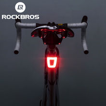 ROCKBROS Cycling Bike Light Waterproof Helmet Taillight Lantern Bicycle LED USB Rechargeable Safety Night Riding Bike Rear Light 2024 - buy cheap