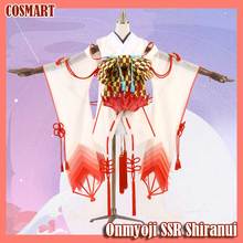 Hot Game Onmyoji SSR Shiranui Diver Ali Kimono Cosplay Costume Uniform Dress Halloween Suit for Women NEW 2024 - buy cheap