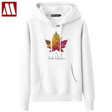 Fashion Canada Maple Leaf Printed Women Hoodies Fall Cotton Casual Female Sweatshirts Ladies Spring Autumn Streetwear Pullover 2024 - buy cheap