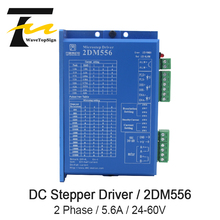 Jmc 2 fases driver de motor de passo 2dm556 voltagem de entrada 24-60vdc corrente 5.6a motor de adaptação 57 86 2024 - compre barato