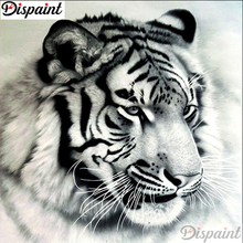 Pintura descartável completa quadrada/broca redonda 5d diy pintura de diamante "animal tigre" bordado ponto de cruz 3d decoração de casa a12057 2024 - compre barato