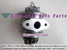 Cartucho Turbo CHRA TD025 28231-27500 49173-02610 49173-02612, para HYUNDAI, acento, Getz Matrix, KIA Cerato Rio D3EA 1.5L CRDI 2024 - compra barato