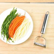 Kitchen Convenient Potato Peeler Stainless Steel Slicer Julienne Cutter Parer Vegetable 2024 - buy cheap