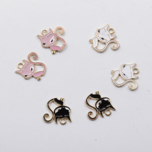 10Pcs/lot Fashion Fox  Enamel Pendant Charms Alloy Dangle Charms DIY Keychain Necklace Bracelet Earrings Jewelry Making YZ363 2024 - buy cheap