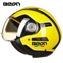 Beon-capacete de corrida b216, lente dupla, para motocicleta, motocross, aberto 2024 - compre barato