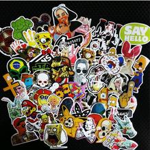 50 pcs Mixed funny hit stickers for kids Home decor jdm on laptop sticker decal fridge skateboard doodle stickers toy stickers 2024 - buy cheap