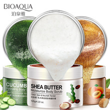 Shea Butter Body Scrub Hydrating Exfoliating Almond Cucumber Scrub Lotion Deep Cleansing Cutin Refine Pores Remove Dead Skin120g 2024 - buy cheap