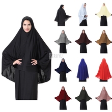 Ramadan Abaya Muslim Women's Hijab bonnet Cap Islamic Underscarf Neck Head Bonnet Hat Dubai Ladies' long hijab 2024 - buy cheap