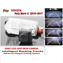 Для TOYOTA Reiz Mark X MarkX MK2 2010 ~ 2017 Автомобильная интеллектуальная парковочная камера/HD резервная камера заднего вида/камера заднего вида 2024 - купить недорого