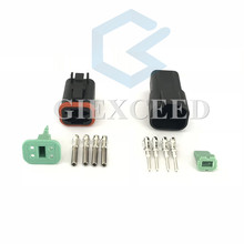 Conector elétrico à prova d'água para caixa de som automotivo, 2 conjuntos de 4 pinos visual preto, colorido e fêmea, soquete automotivo para polegadas 2024 - compre barato