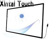 Xintai touch 86 Polegada real 10 pontos quadro da tela de toque, 86 "kit de sobreposição da tela de toque do ir para a parede interativa, multi monitor do toque 2024 - compre barato