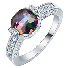 Кольцо Hainon для женщин, серебряное кольцо для возлюбленной вечеринки 2024 - купить недорого
