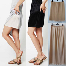 Ropa interior íntima a la moda para mujer, vestido que se desliza, media falda, blanco y negro 2024 - compra barato
