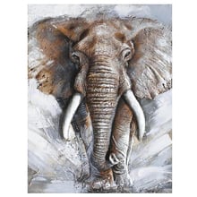 Diamond embroidery Animal, Africa elephant 5D DIY Diamond Painting 3D Embroidery Cross Stitch Mosaic Home Decor Gift C319 2024 - buy cheap