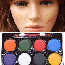 festival body painting play clown Halloween makeup face paint 8 Color Body face painted Make up Flash Tattoo 2024 - buy cheap