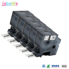 Labelife-Cinta de tubos termorretráctiles para impresora de etiquetas, 5 uds., 18057, 18058, DYMO Rhino IND, pro 1000 Rhino3000 4200 5000 2024 - compra barato