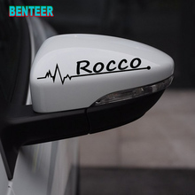 2 шт./лот KK Rocco автомобильные зеркала заднего вида наклейки для Volkswagen Scirocco 2024 - купить недорого