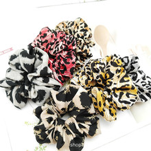 New arrival Fashion women lovely Hair bands simple printed hair scrunchies girl's hair Tie  Accessories Ponytail Holder 2024 - buy cheap