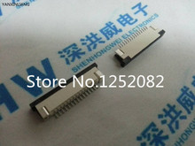 50PCS/LOT FFC / FPC flat cable connector socket 1.0MM 15P Down connection Pitch 1.0mm 2024 - buy cheap
