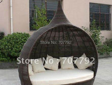 Hot sale SG-12021C Elegant black rattan deck chair furniture 2024 - buy cheap