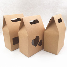 30PCS/Lot Kraft Paper gift Boxes and Christmas Gifts Supplies Guests Packaging Boxes Merry Christmas Favor Party Decorations 2024 - buy cheap