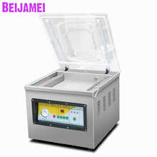 BEIJAMEI Food Vacuum Sealer Packer Machine Commercial Fish Meat Rice Tea Vacuum Sealing Machine For Dry Wet Food 2024 - buy cheap
