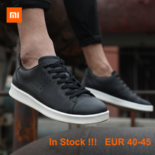 Xiaomi MIJIA FreeTie Genuine Leather Skateboard Men Shoes Anti-slip Fashion Leisure Support Smart Chip(Not Include) 2024 - buy cheap