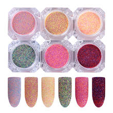Mixed Color Sugar Dust Nail Sandy Glitter Powder 3g Dazzling Pigment  Nail Art Decoration 2024 - buy cheap