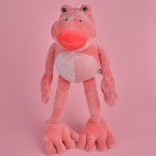 35cm Pink Frog Plush Toy for Cute Baby/ Kids Gift, Plush Doll Free Shipping 2024 - buy cheap