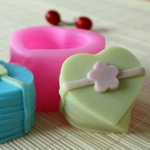 Silicon Soap Mold beautiful flower DIY Craft Handmade Silicone Soap Mould essential oil soap mold Heart shaped flower multilayer 2024 - buy cheap