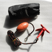 Kit de ancla de bote de goma boya de Kayak cuerda Marina ancla de Metal con bolsa de almacenamiento para navegar a la deriva BB55 2024 - compra barato