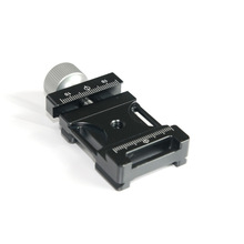 Cnc de alumínio 1/4 screw & & 3/8 screw parafuso câmera liberação rápida placa braçadeira adaptador montagem para dslr tripé monopé bola cabeça arca swiss 2024 - compre barato