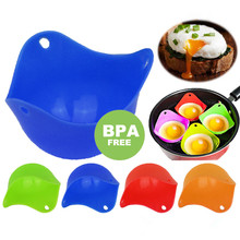 1 шт. или 4 шт. гибкие силиконовые палочки для яиц, кухонные инструменты для приготовления Poach Pods, чашка для выпекания, кухонные инструменты для яиц QA 094 2024 - купить недорого