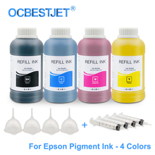 Kit de recarga de tinta de pigmento Universal, 4x250ML, para Epson S30600, S30670, Stylus Pro 7800, 9800, 7880, 9880, 7600, 9600, 4000, 4800, 4880 2024 - compra barato