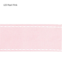 5/8" inch 16mm white saddle Pearl Pink stitch ribbon 2024 - buy cheap