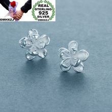 OMHXZJ-pendientes tipo botón de plata fina para mujer, aretes tipo botón de plata fina, regalo de boda para niña y mujer, EA66, moda europea, venta al por mayor, 925 2024 - compra barato