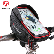 WHEEL UP 6.0 inch Waterproof MTB Road Bike Bicycle Front Bag Cycling Top Tube Frame Handlebar Bag Cycling Pouch Cellphone Bag 2024 - buy cheap