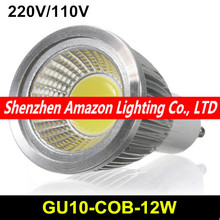1Pcs 12W GU10 AC 110V 220V 240V LED Spotlight Bulb High Power lamps COB Chips Super Brightness Pendant lights 2024 - buy cheap