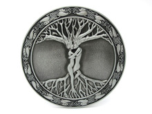 Pewter Finish Tree Of Life Belt Buckle 2024 - buy cheap