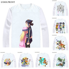 Dejitaru Monsuta Digimon 4 T-Shirt Multi-style Long Sleeve Shirts Digimon Frontier Dejimon Furontia Takuya Kanbara Cosplay Shirt 2024 - buy cheap