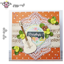 Piggy artesanato corte de metal dados corte morrer molde 2 pçs pequenas folhas folha scrapbook papel ofício álbum cartão perfurador faca cortador arte morrer 2024 - compre barato